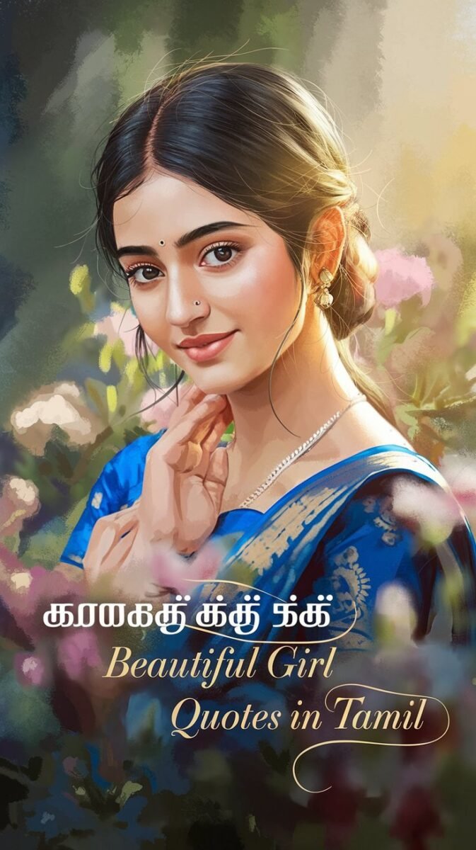 Tamil Quotes for Beautiful Girl