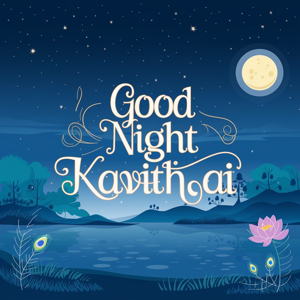 Good Night Kavithai in Tamil