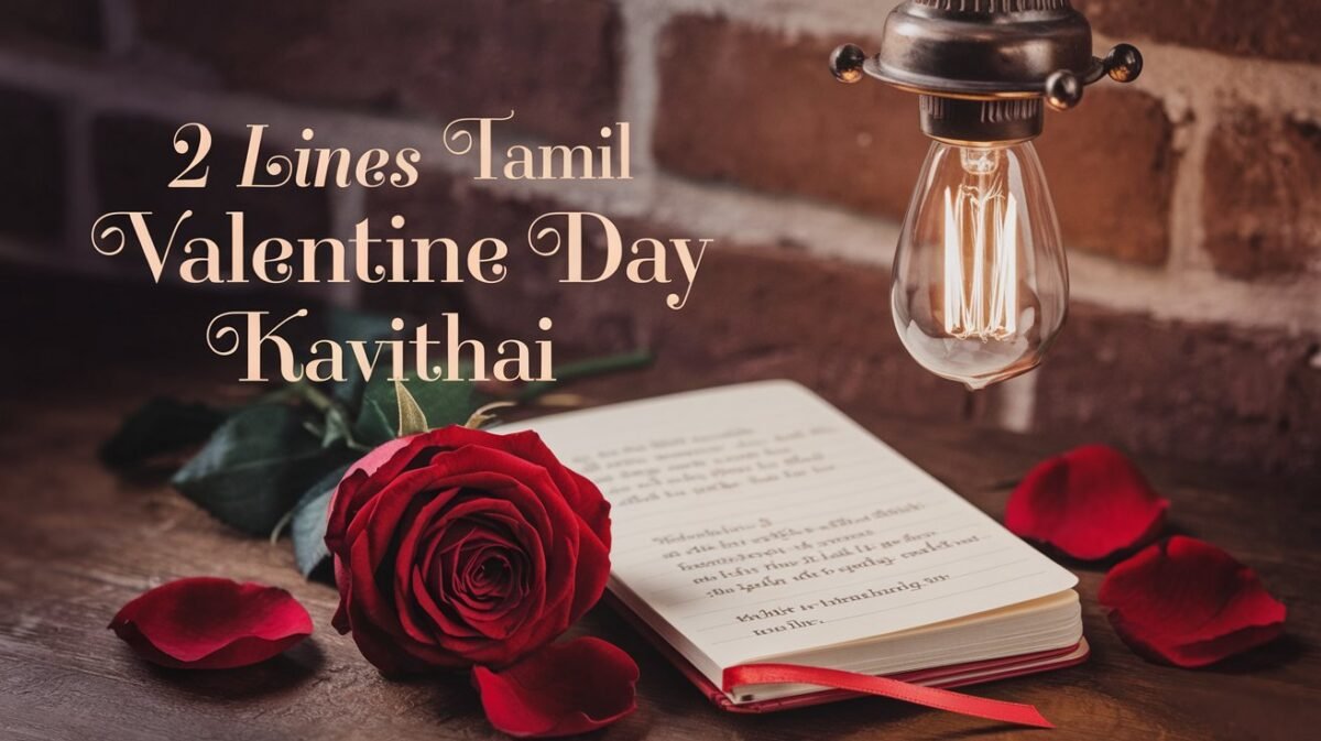 2 Lines Tamil Valentine Day Kavithai