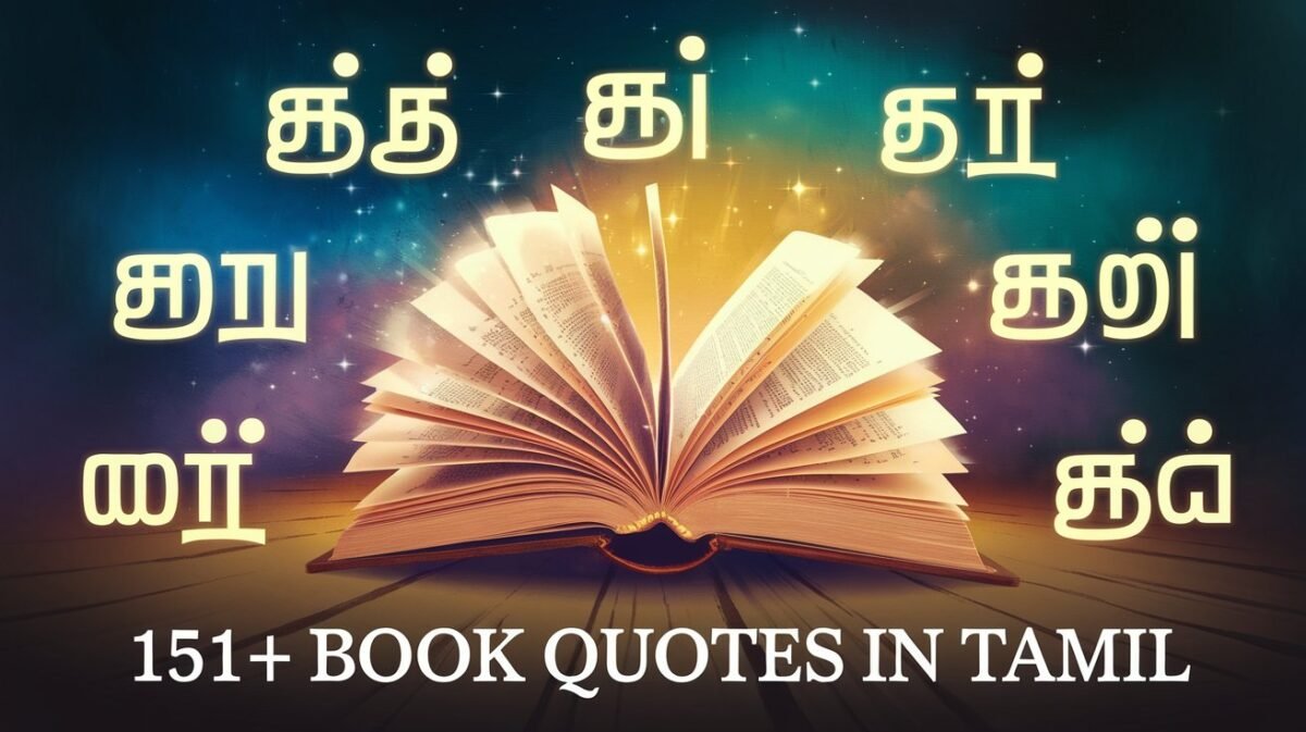 Book Quotes in Tamil