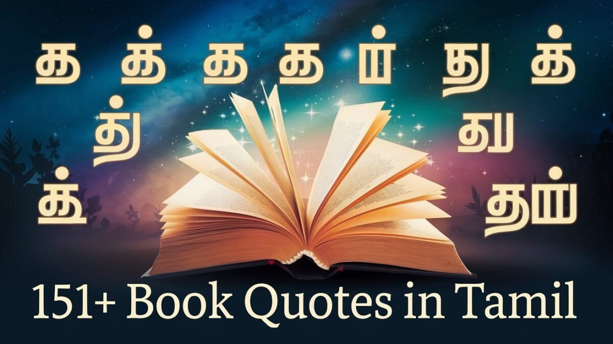 Book Quotes in Tamil