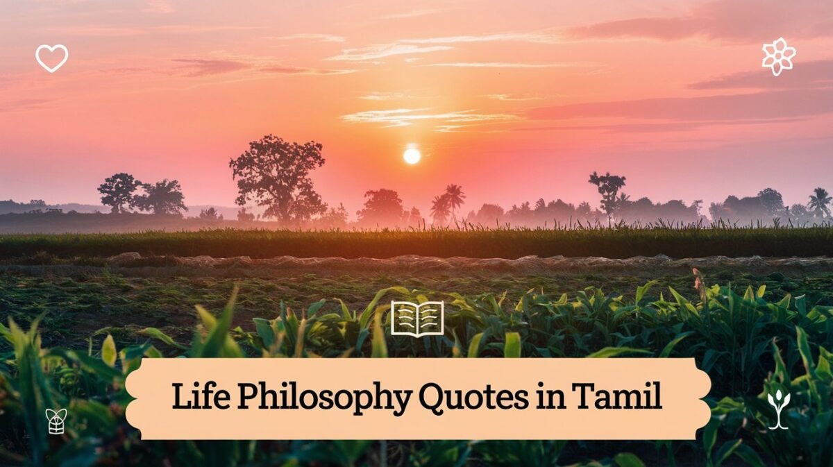 Life Philosophy Quotes in Tamil