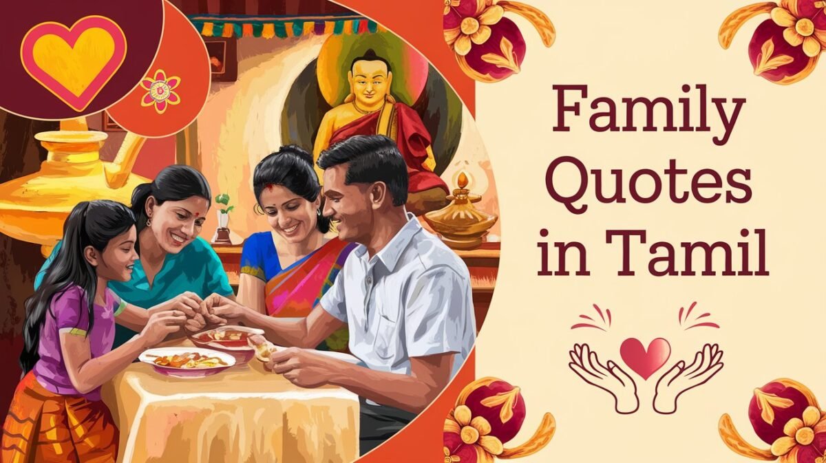 Family Quotes in Tamil